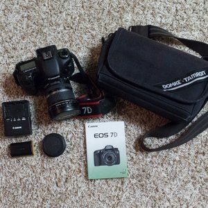 Canon 7D Travel Kit with Lens and Domke